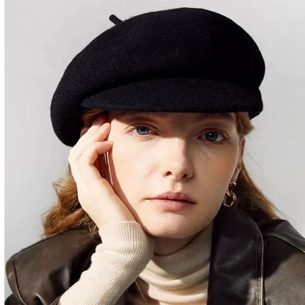 Wool Newsboy Cap Mspineapplecrafts