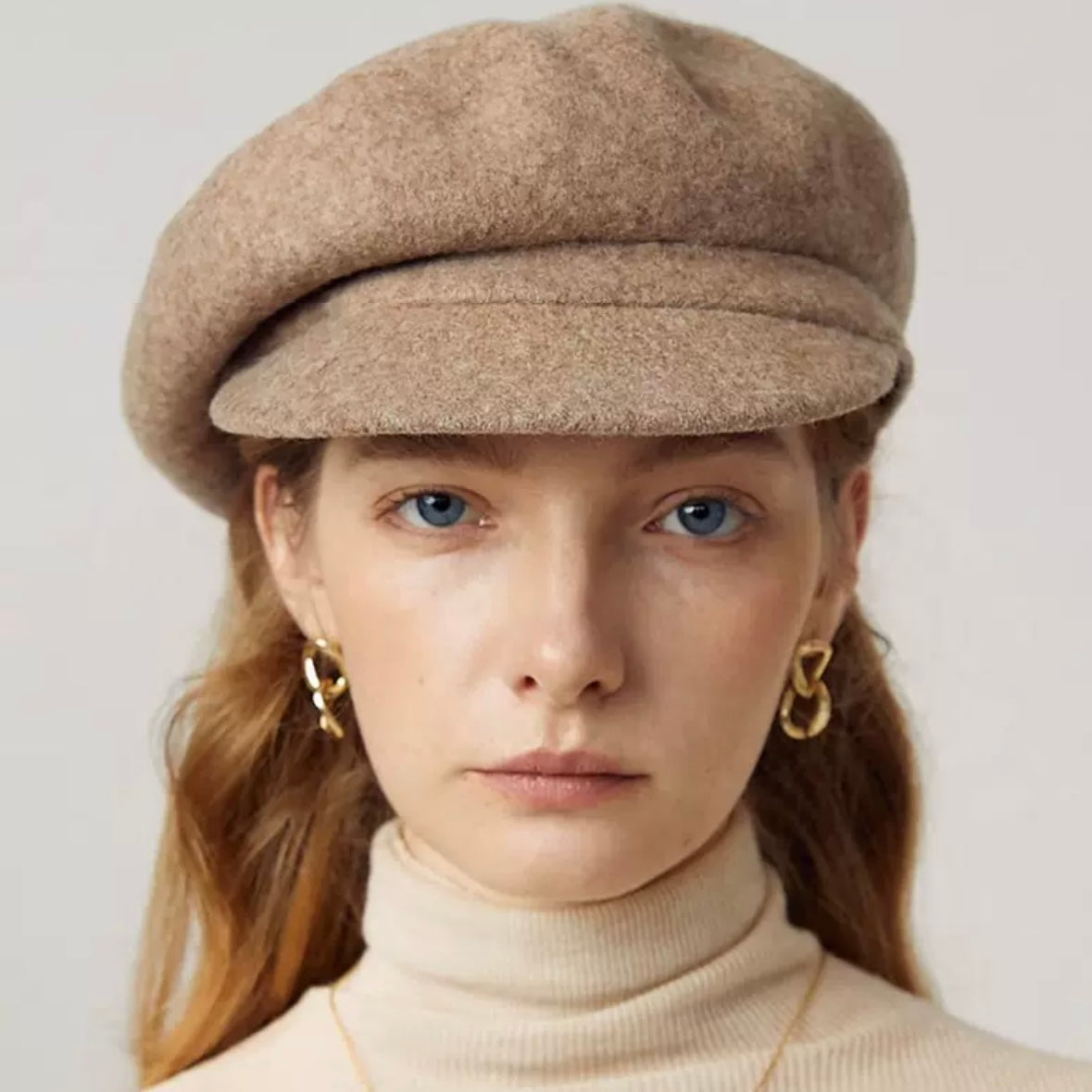 Wool Newsboy Cap Mspineapplecrafts