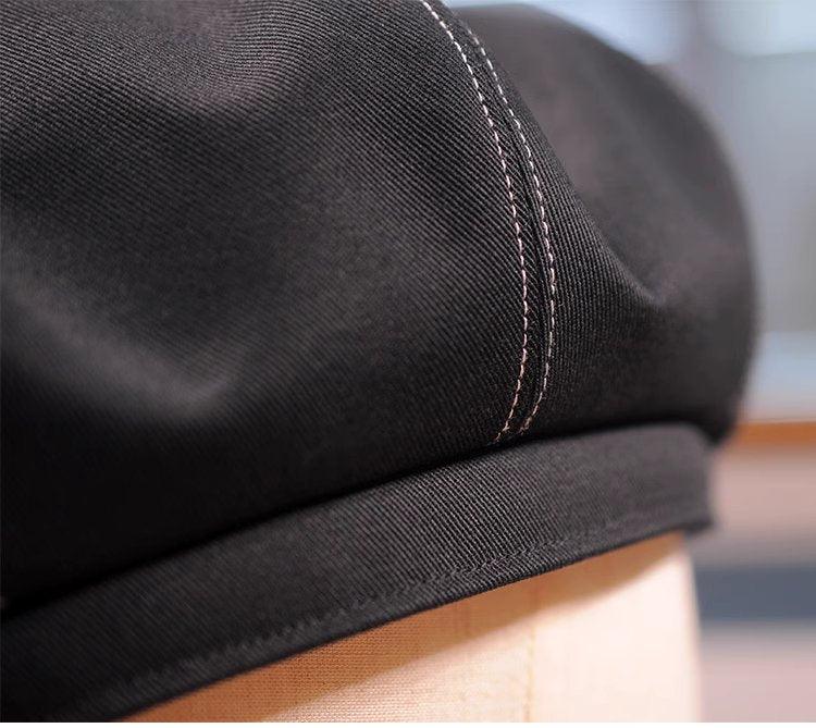 S M Large Customized Cotton Newsboy Cap - Mspineapplecrafts