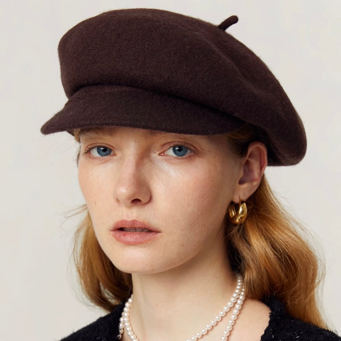 Wool Newsboy Cap Mspineapplecrafts