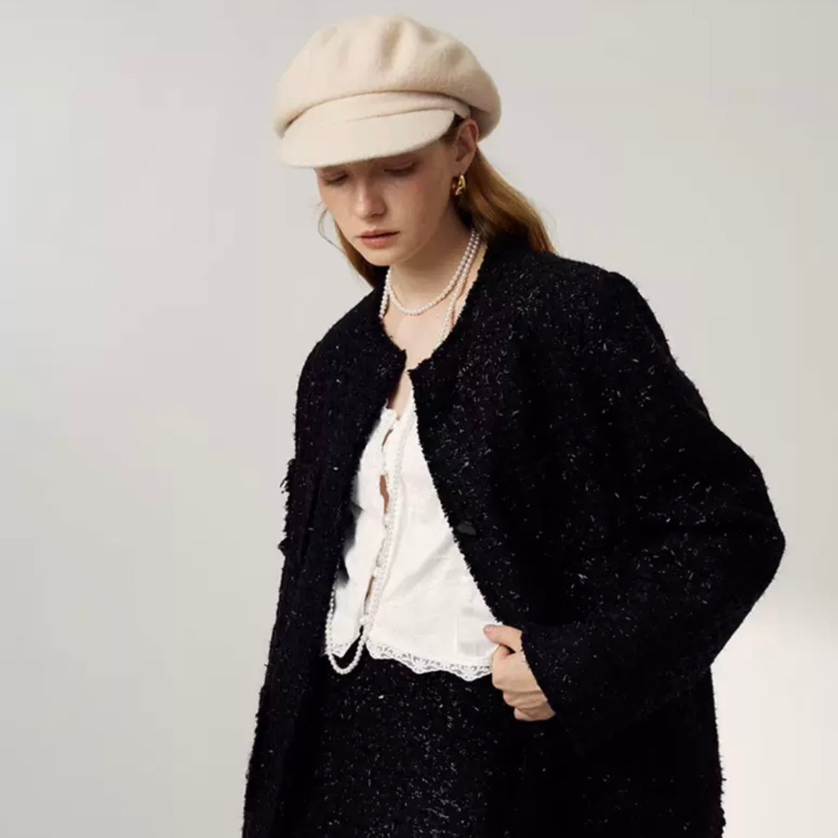 Wool Newsboy Cap Mspineapplecrafts