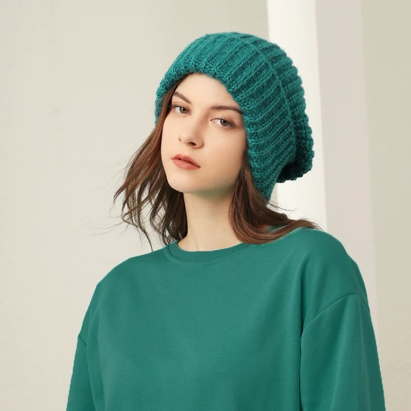 Oversized Slouchy Unisex Knitted Hat MsPineappleCrafts