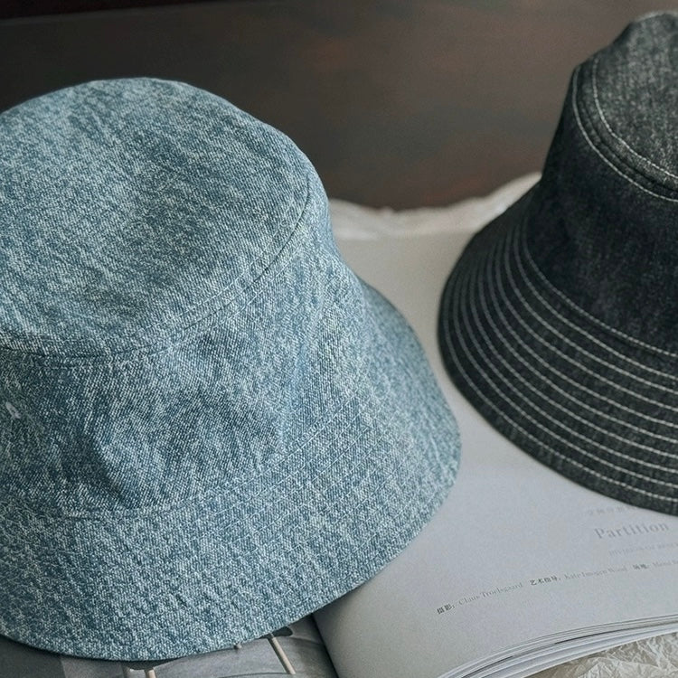 M-XL Oversize Unisex Denim Bucket Hat MsPineappleCrafts