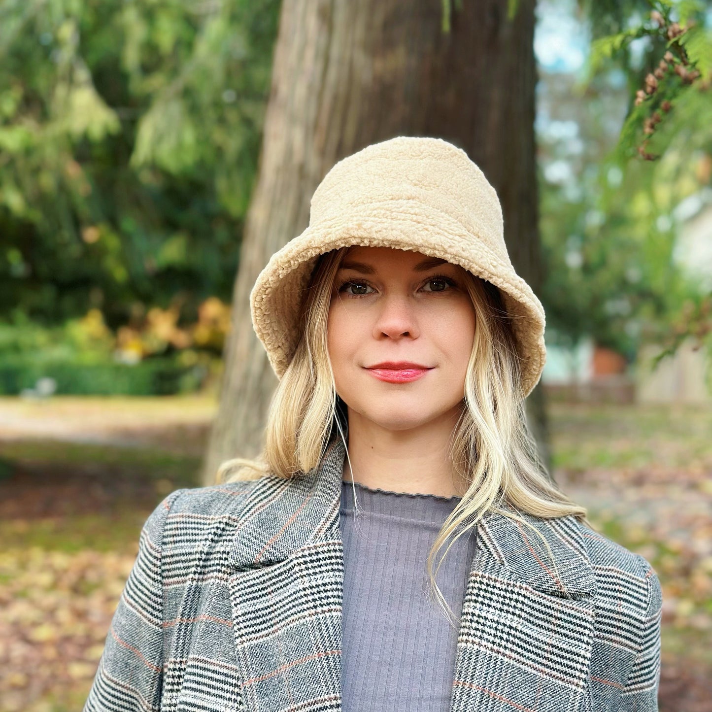 Oversized Arequipa Fleece Hat for Women