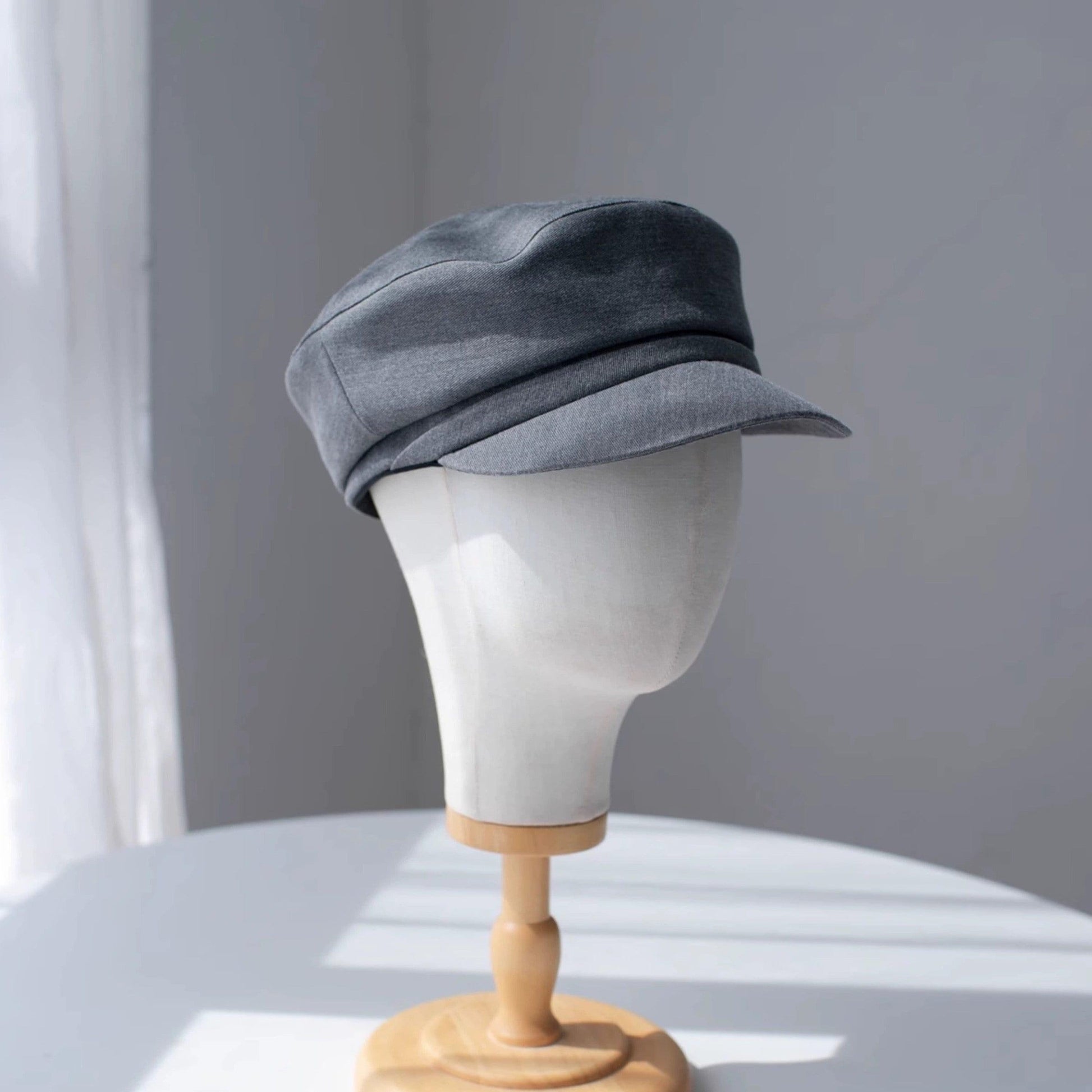 Unisex Cotton Newsboy Cap for Women - Mspineapplecrafts