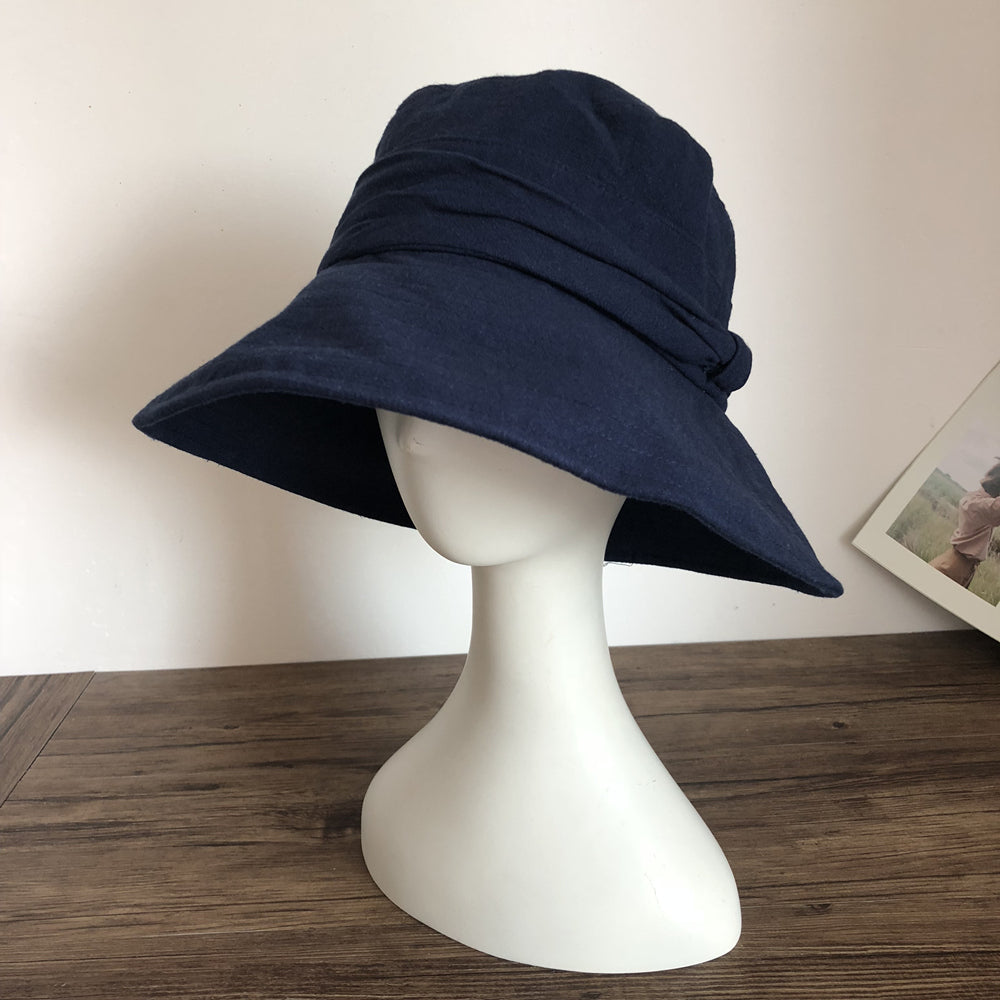 Wide Brim Bucket Hat with Adjustable Fit MsPineappleCrafts