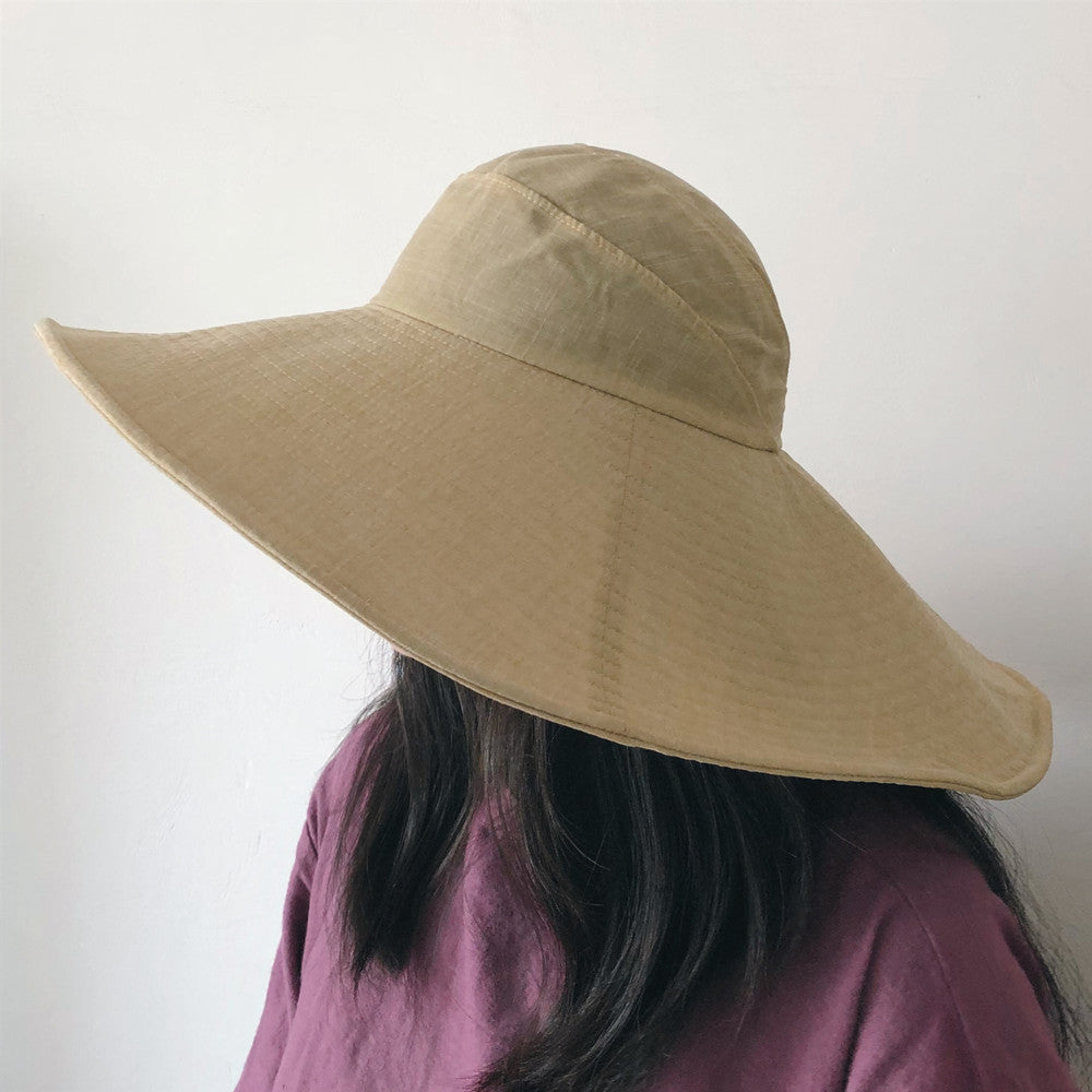 Extra Large Brim UV Protection Hat MsPineappleCrafts