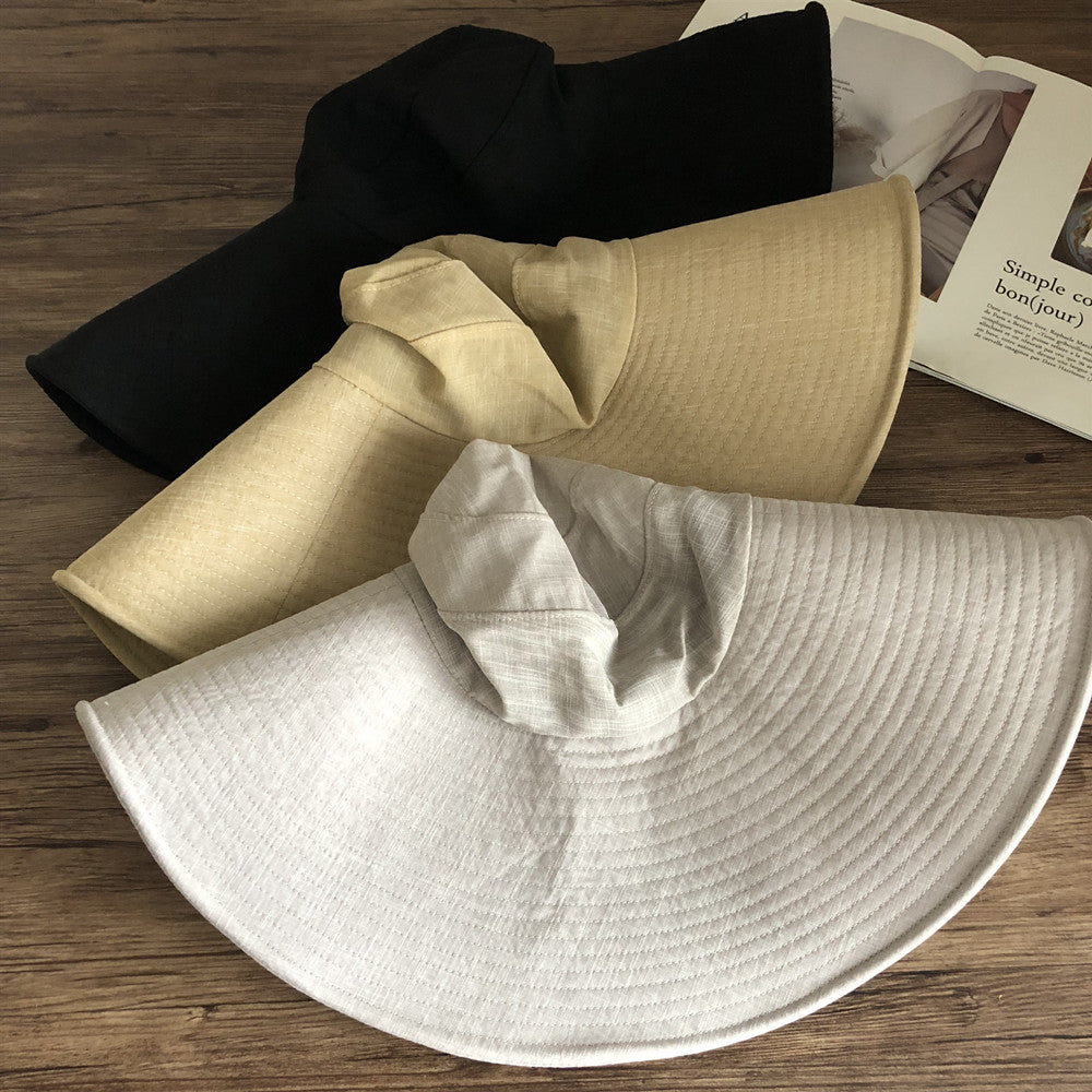 Extra Large Brim UV Protection Hat MsPineappleCrafts