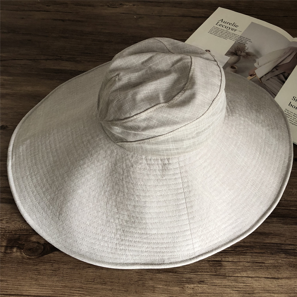 Extra Large Brim UV Protection Hat MsPineappleCrafts