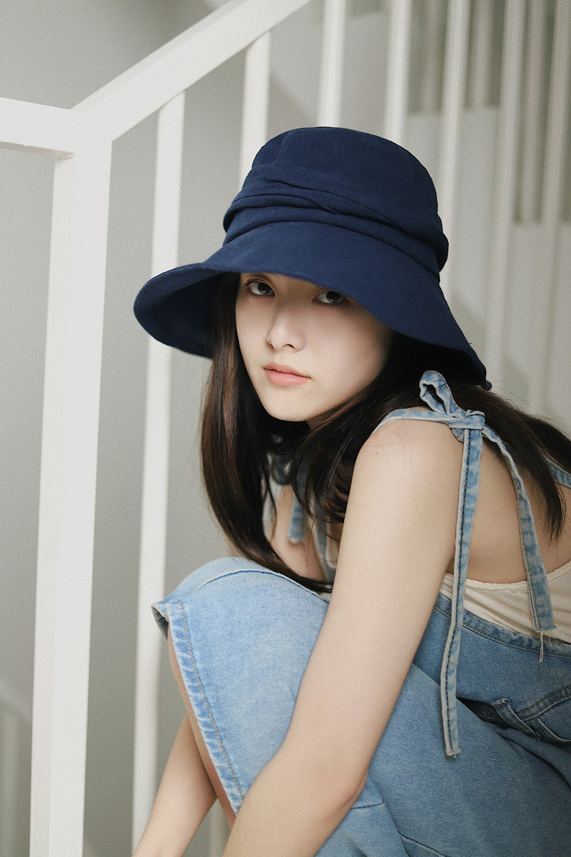 Wide Brim Bucket Hat with Adjustable Fit MsPineappleCrafts