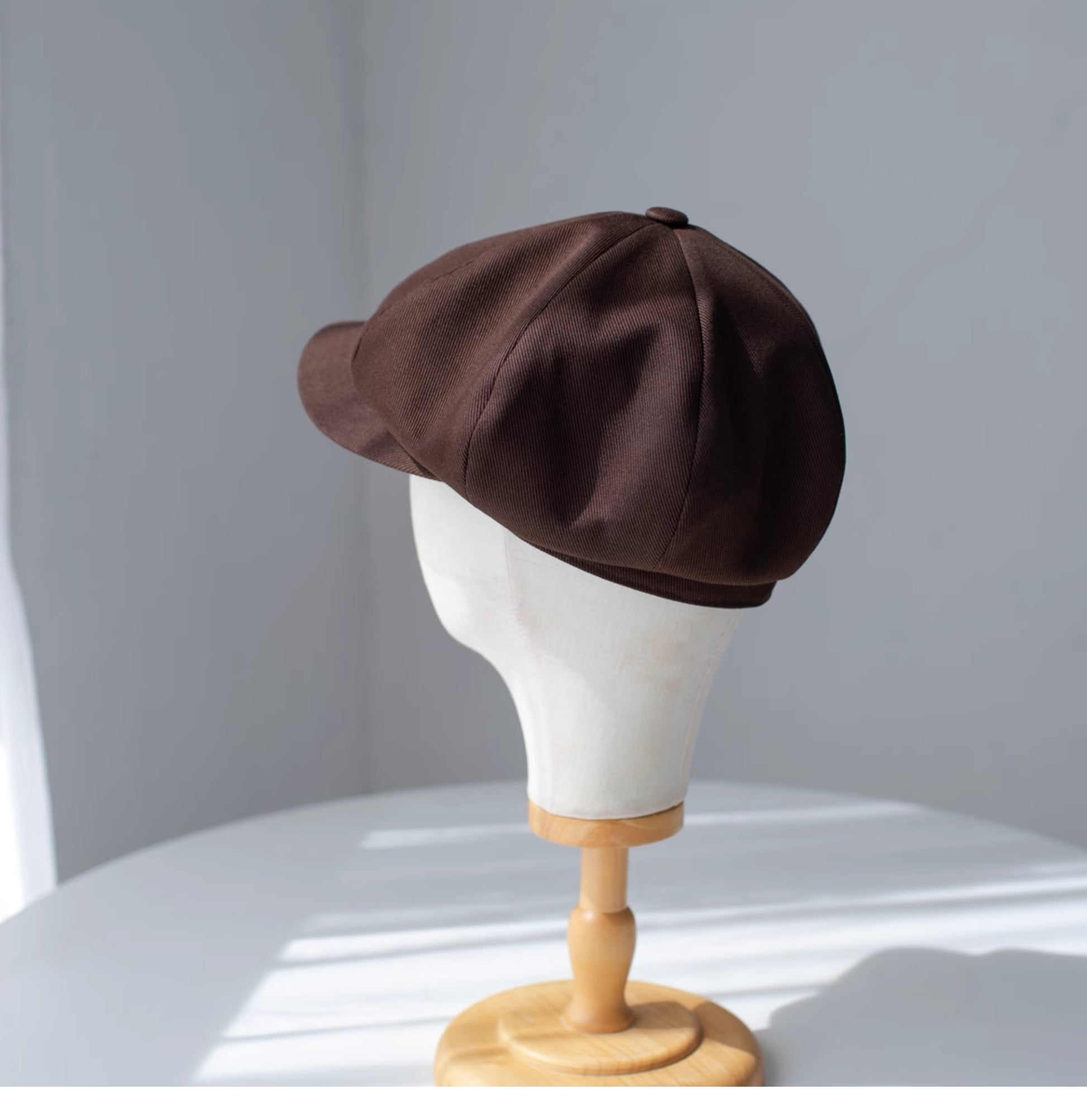 Customized Cotton Newsboy Cap MsPineappleCrafts