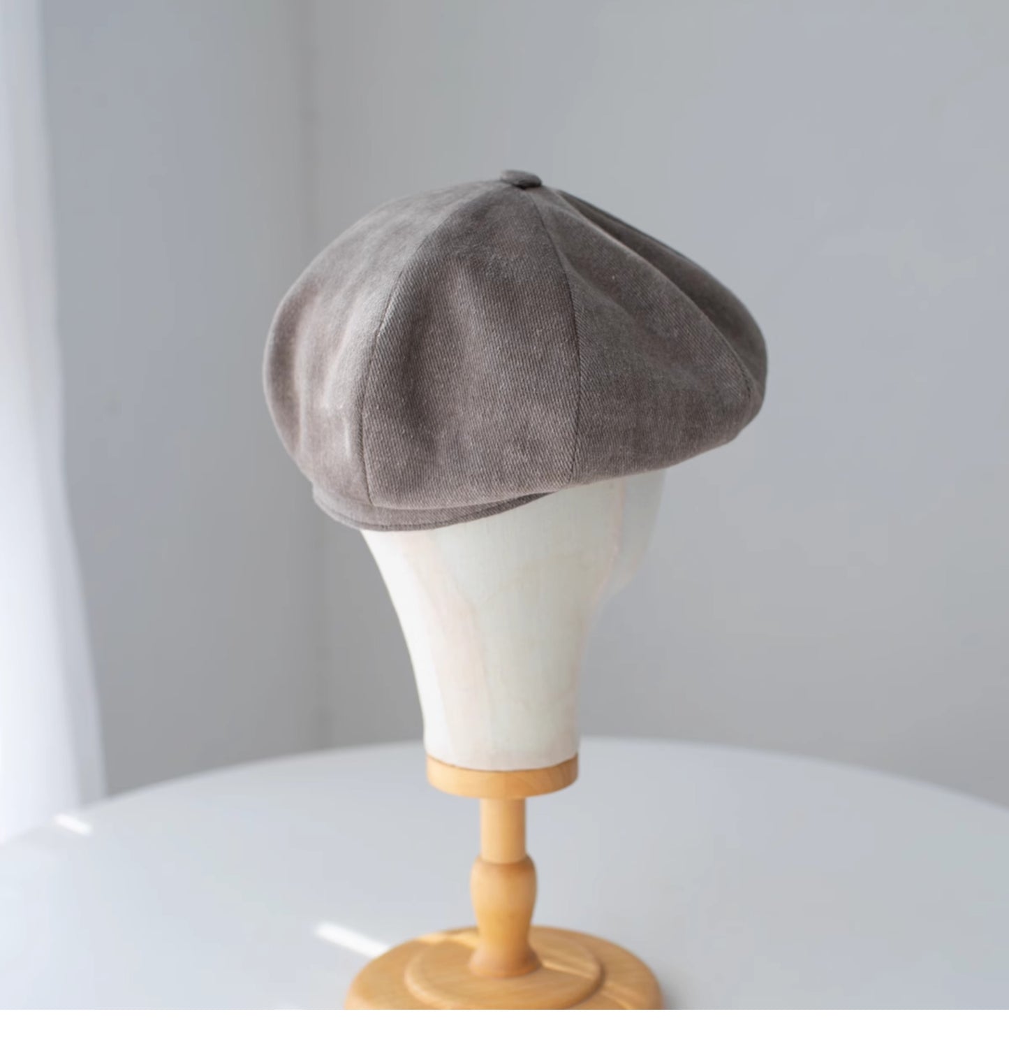 Customized Cotton Newsboy Cap MsPineappleCrafts