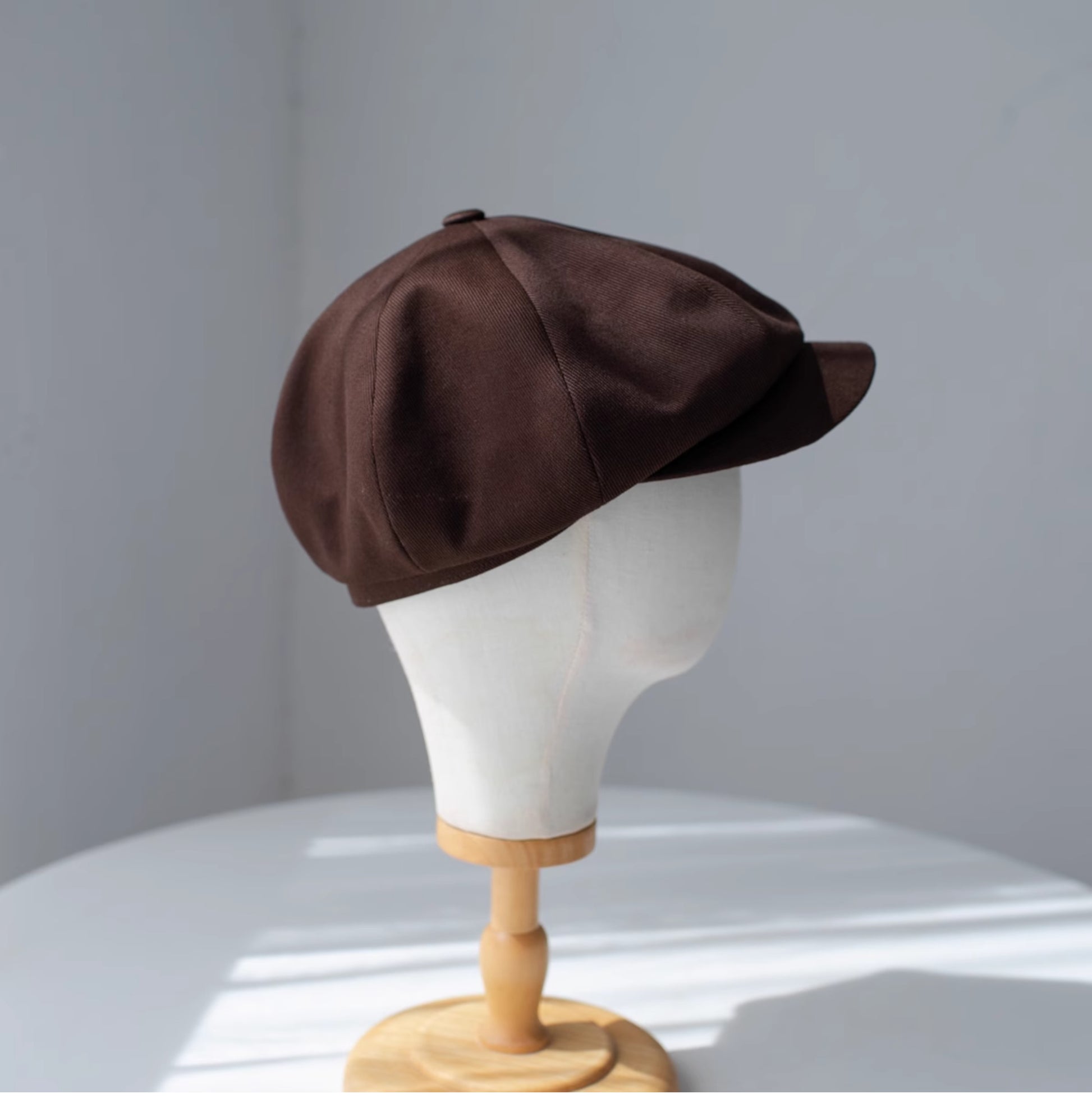 Customized Cotton Newsboy Cap MsPineappleCrafts
