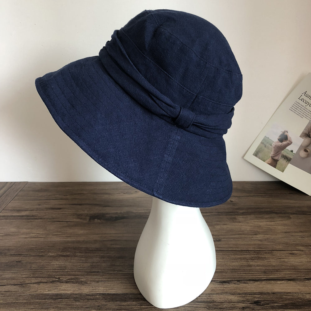 Wide Brim Bucket Hat with Adjustable Fit MsPineappleCrafts
