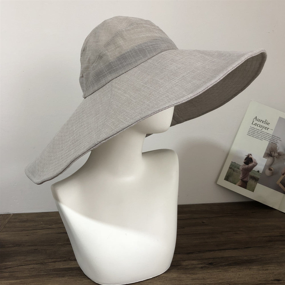 Extra Large Brim UV Protection Hat MsPineappleCrafts