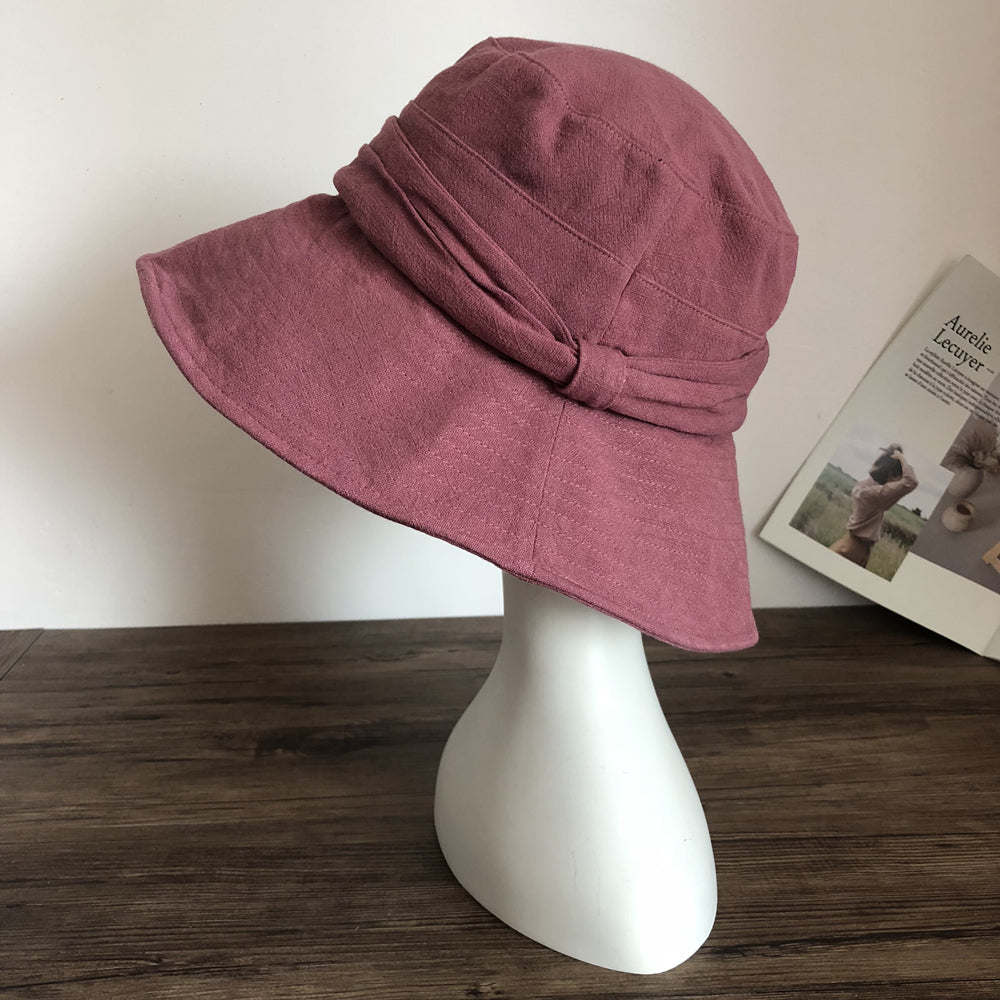 Wide Brim Bucket Hat with Adjustable Fit MsPineappleCrafts
