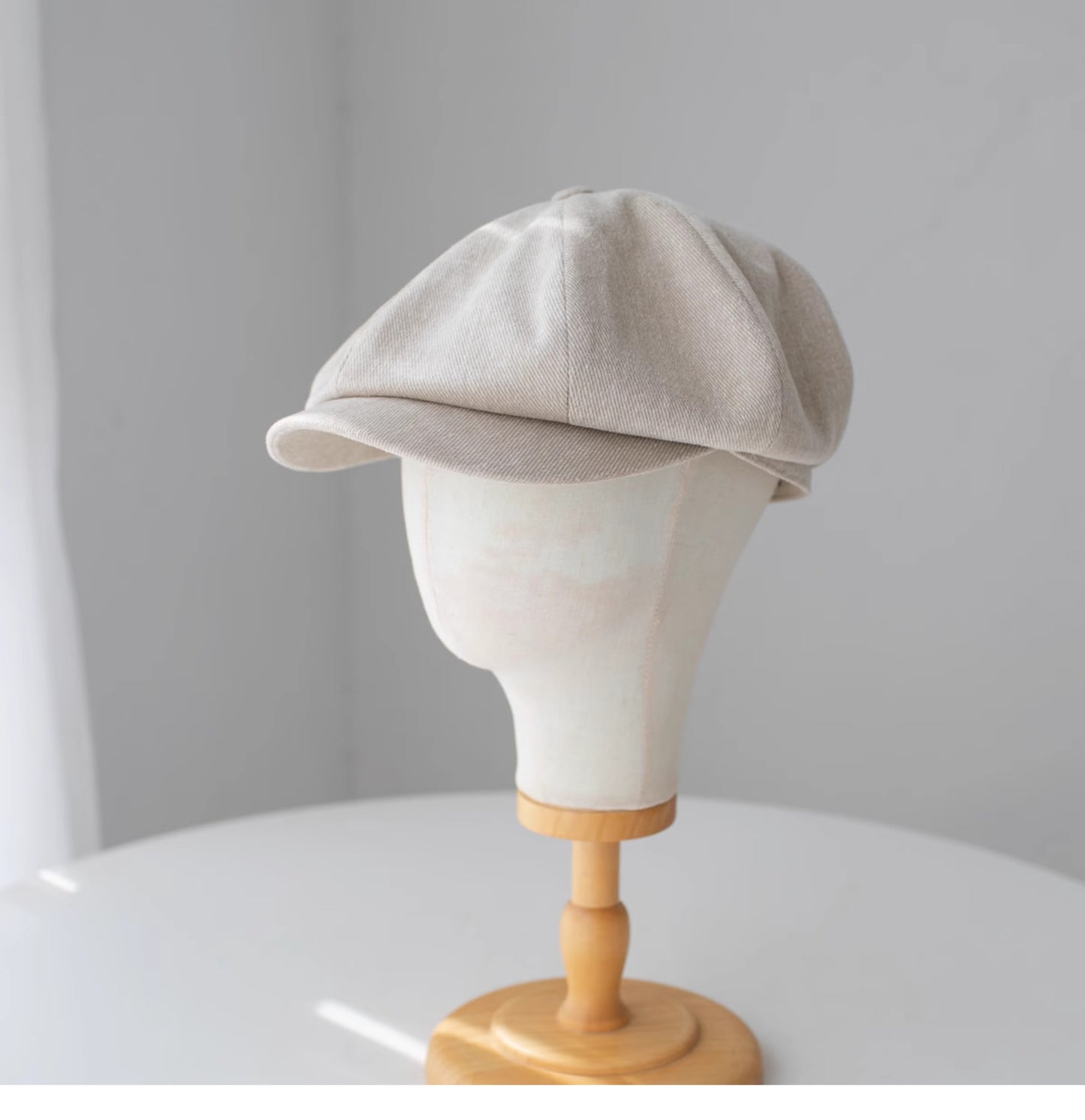 Customized Cotton Newsboy Cap MsPineappleCrafts