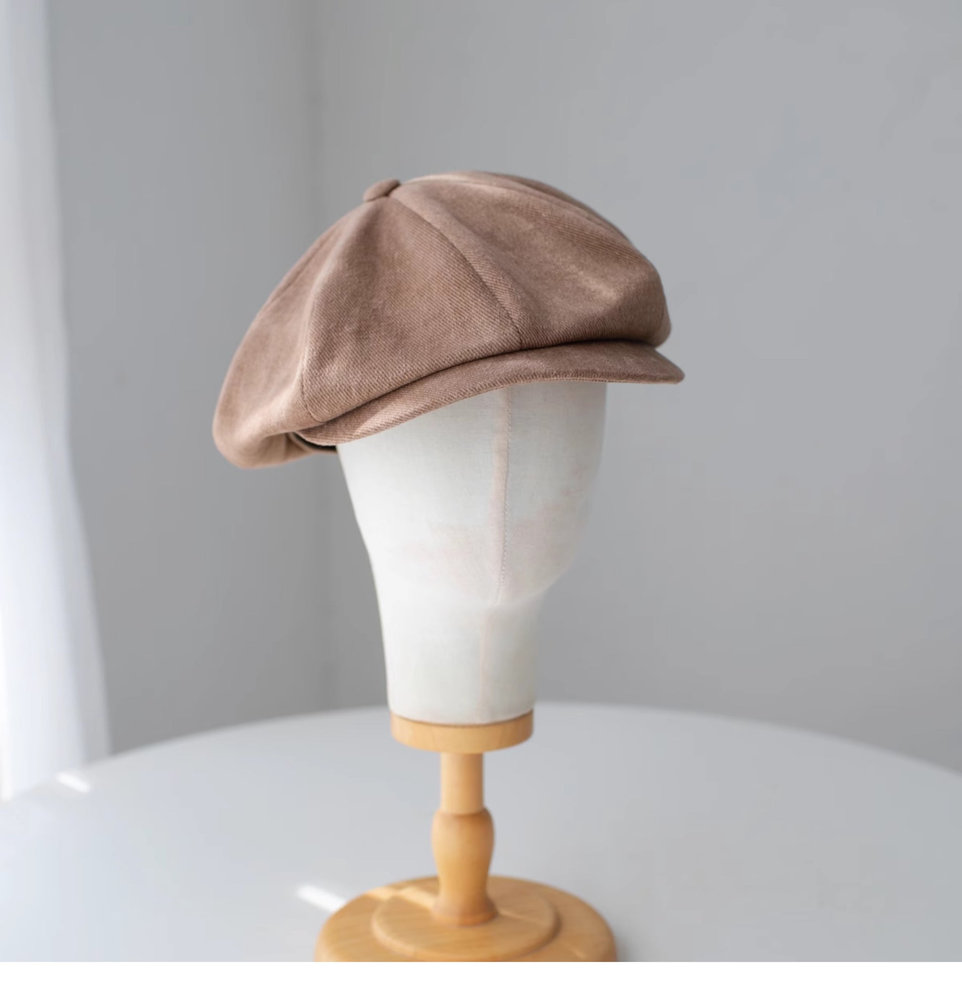 Customized Cotton Newsboy Cap MsPineappleCrafts