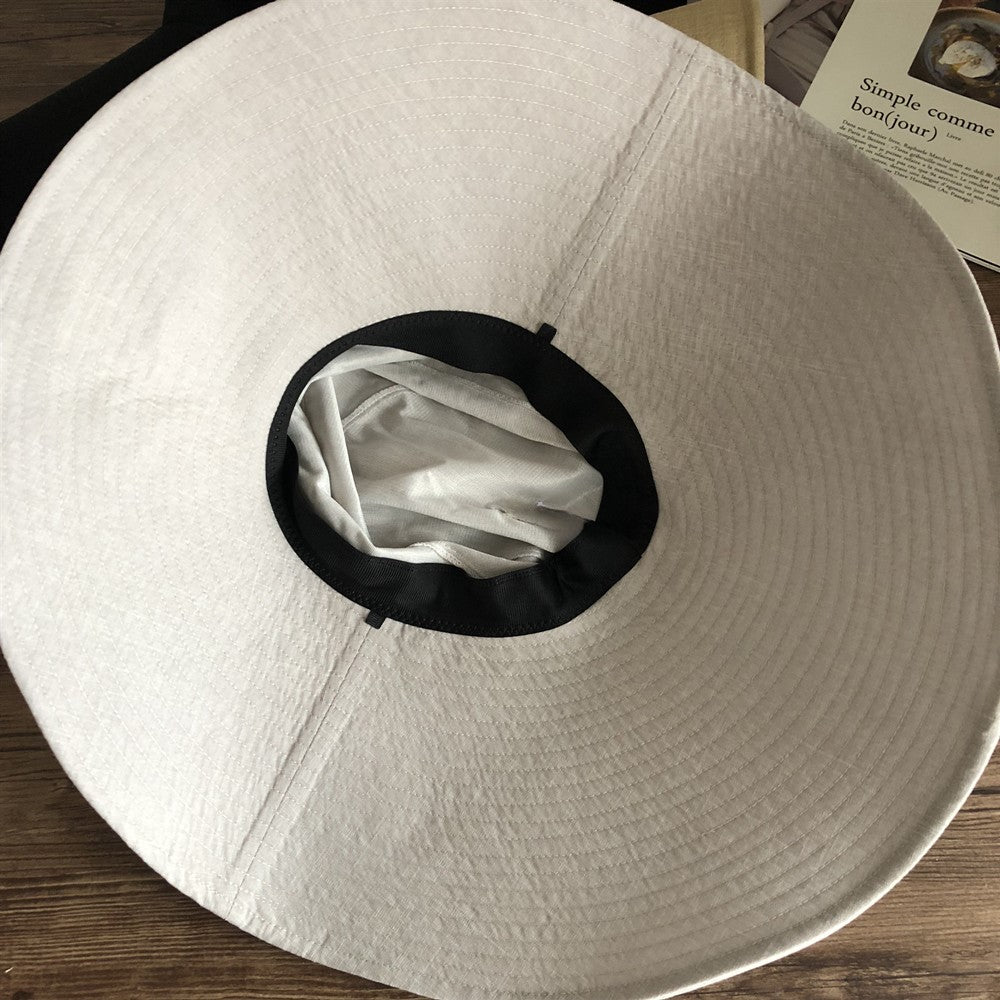 Extra Large Brim UV Protection Hat MsPineappleCrafts