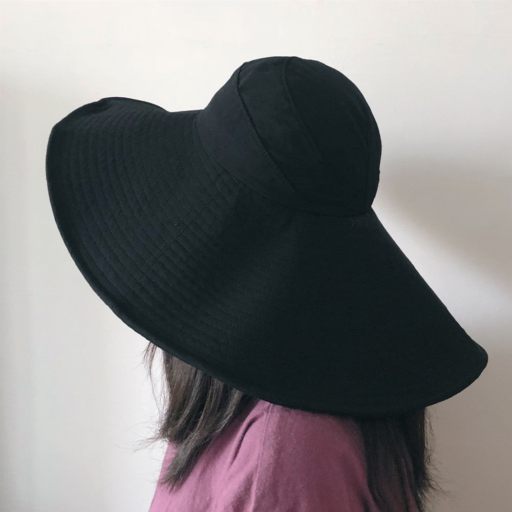 Extra Large Brim UV Protection Hat MsPineappleCrafts