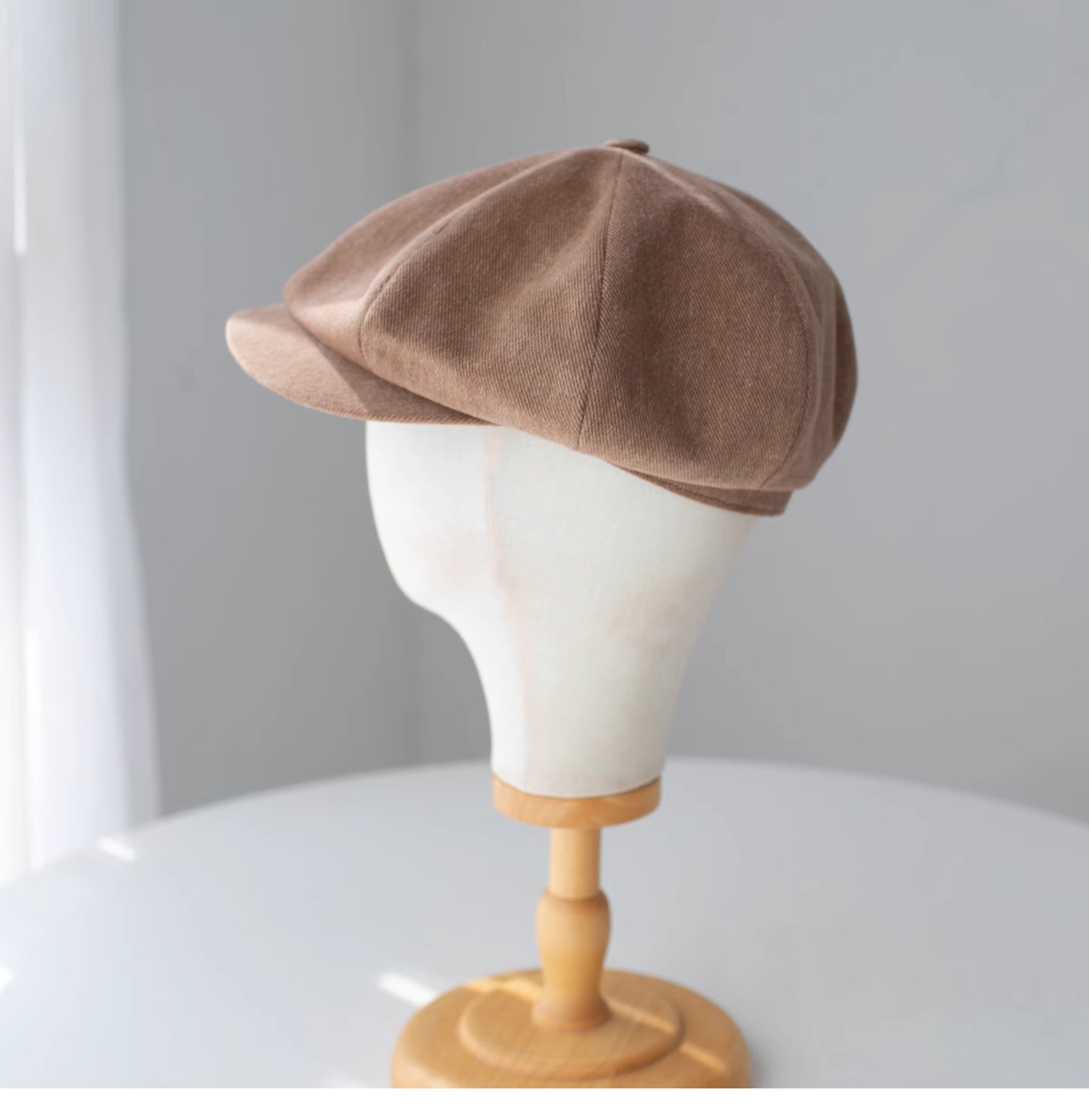 Customized Cotton Newsboy Cap MsPineappleCrafts