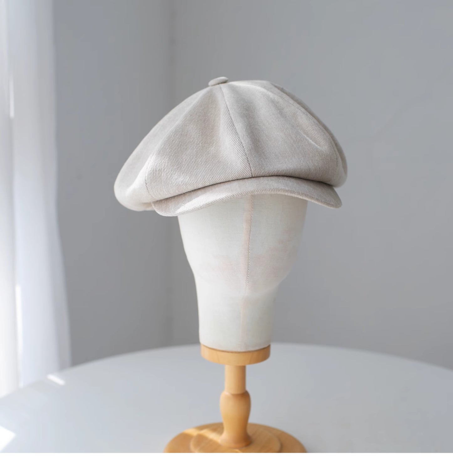 Customized Cotton Newsboy Cap MsPineappleCrafts