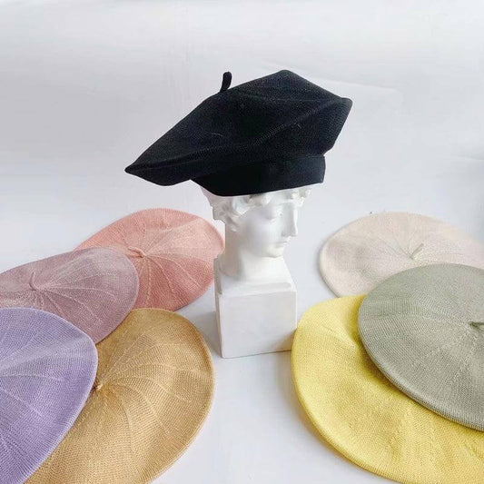 Oversize Breathable Beret for Women(Fits for large head) - Mspineapplecrafts