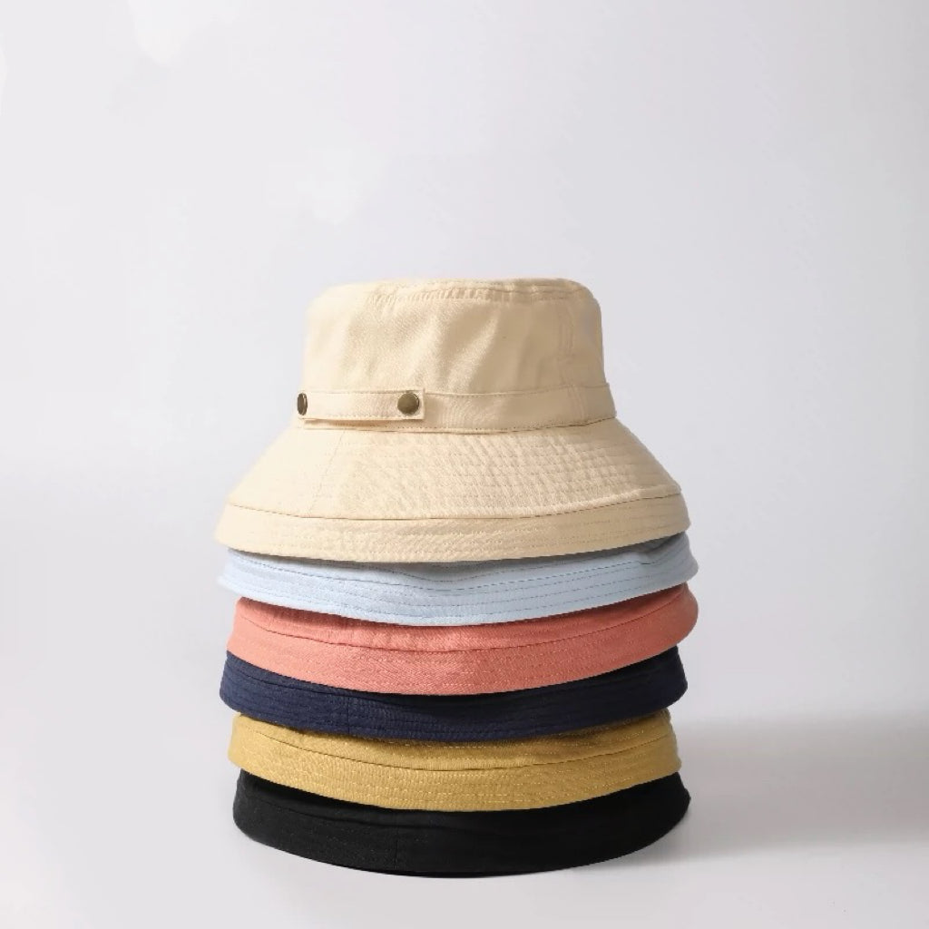 Wide Brim Bucket Hat for Kids MsPineappleCrafts