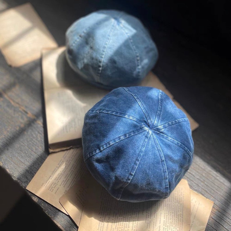 Denim Beret for Women.