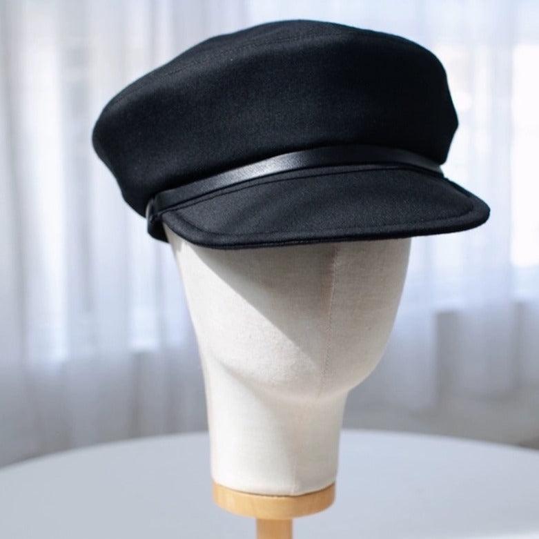 Custom Unisex Wool Newsboy Cap