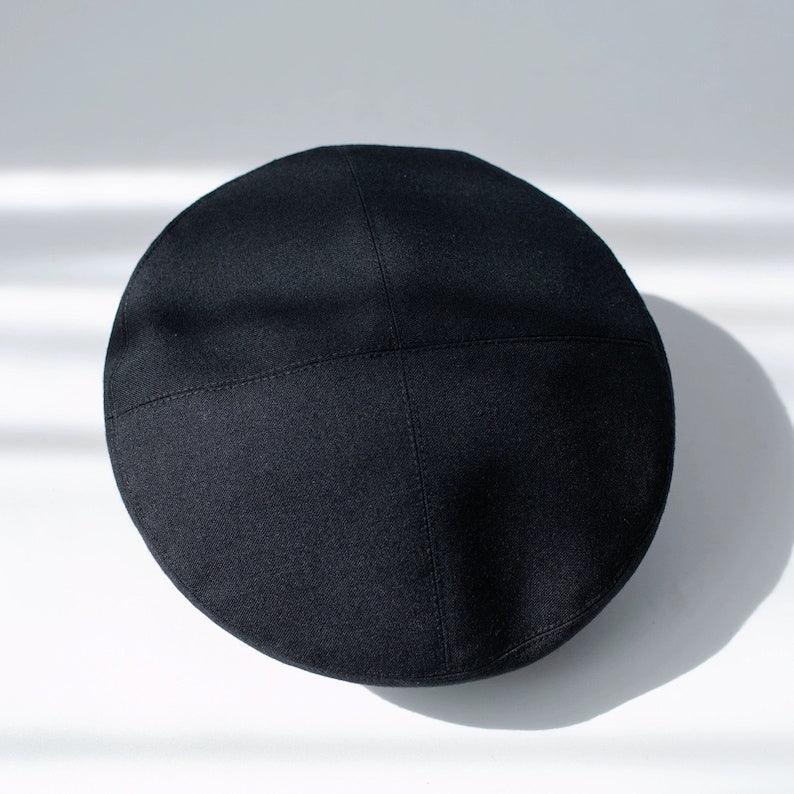 Custom Unisex Wool Newsboy Cap