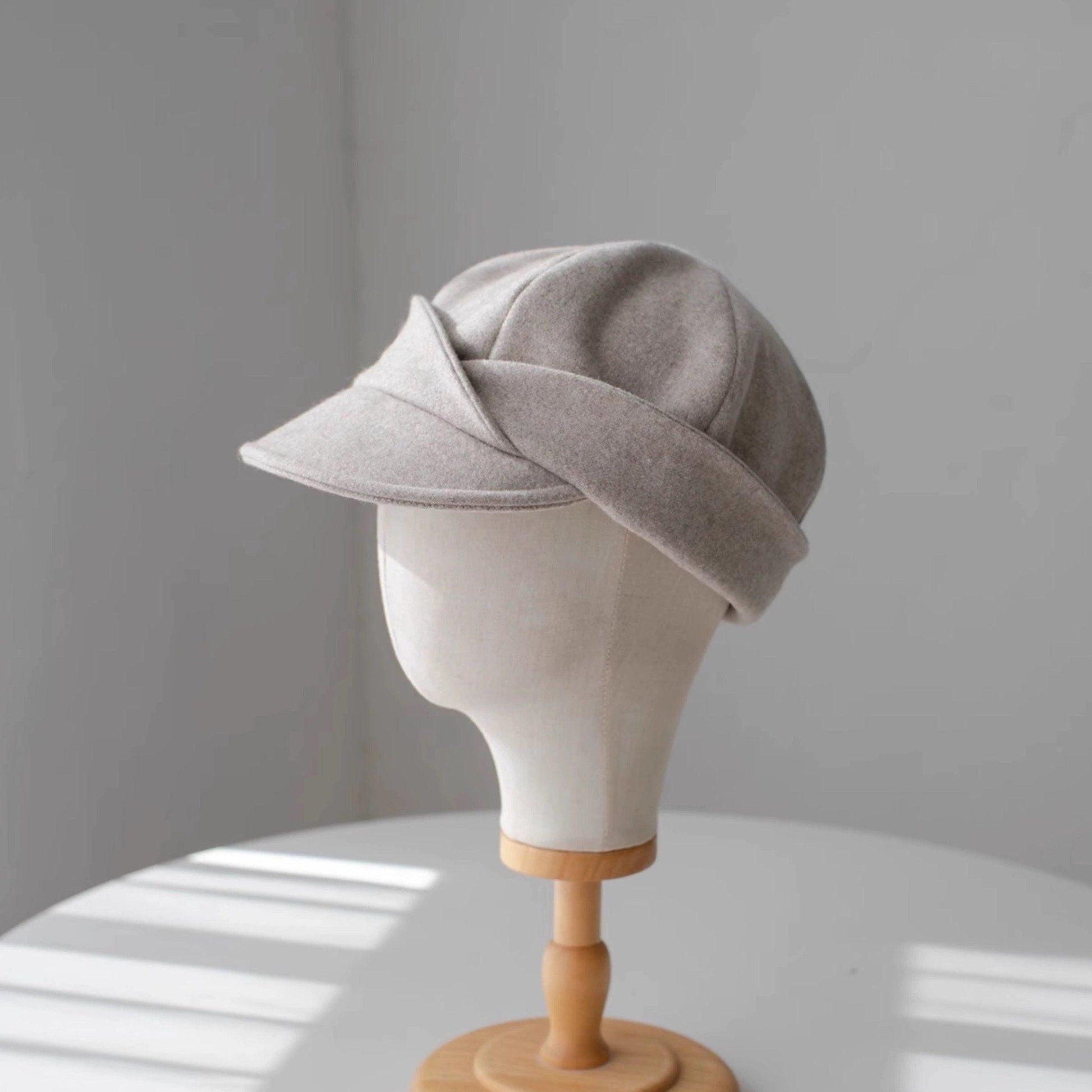 Wool Equestrian Cap - Mspineapplecrafts