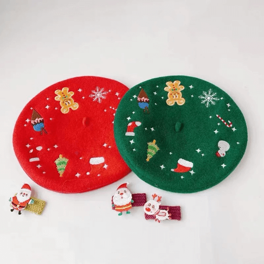 Christmas Berets Hat for Women.
