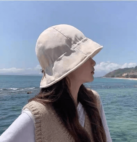 Beach Bucket Sun Hat for Women.