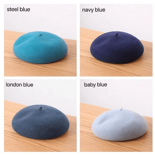 Unisex Vintage French Painter Beret.