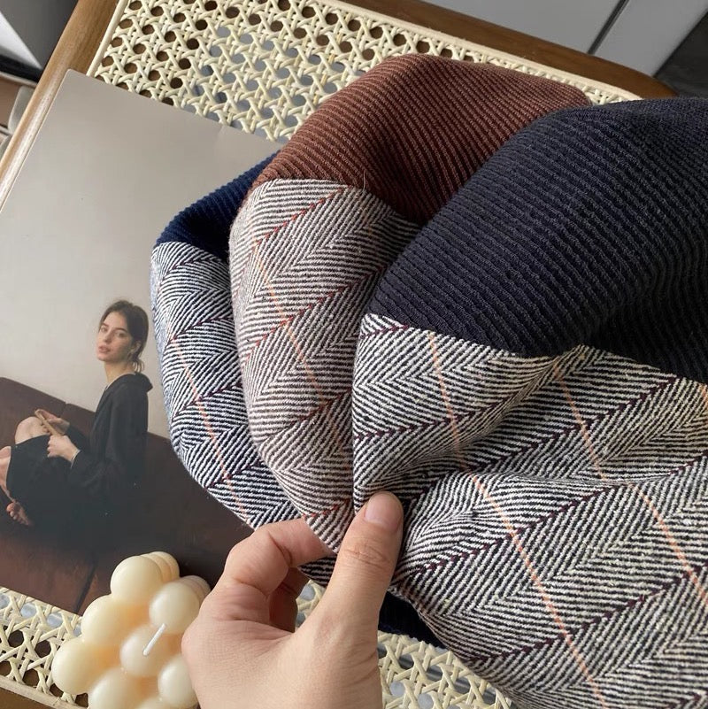 Stitching Pattern Beret for Women.