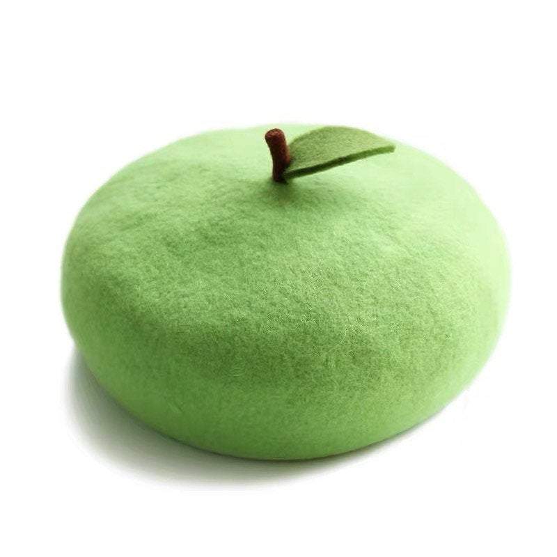 Apple Beret for Women and Kids.