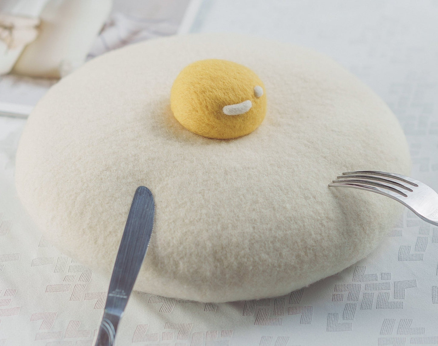 Egg Beret for Women and Kids.