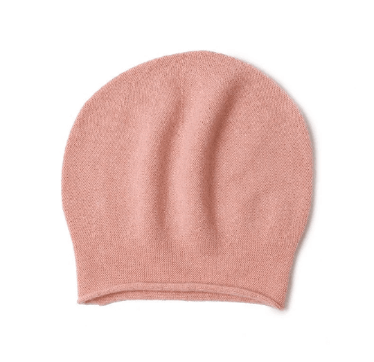 Oversized Unisex Cashmere Beanie Hat.