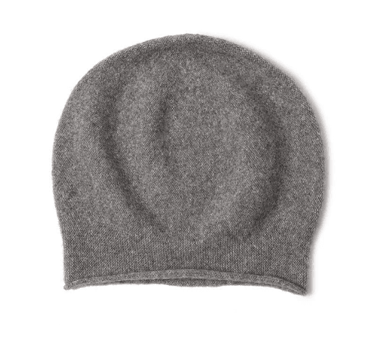 Oversized Unisex Cashmere Beanie Hat.