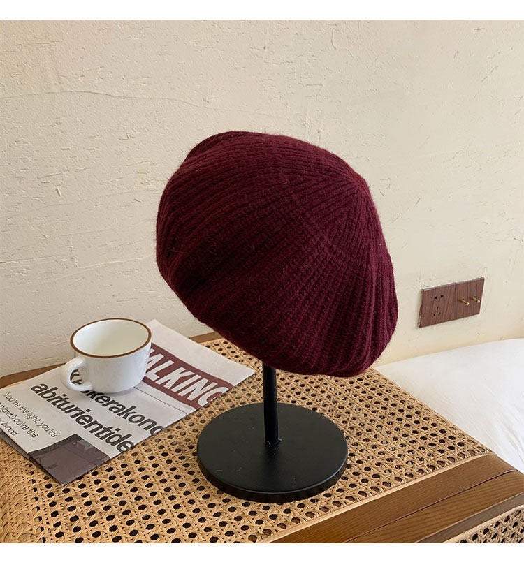 Knitted Beret Hat for Women/ Girl.