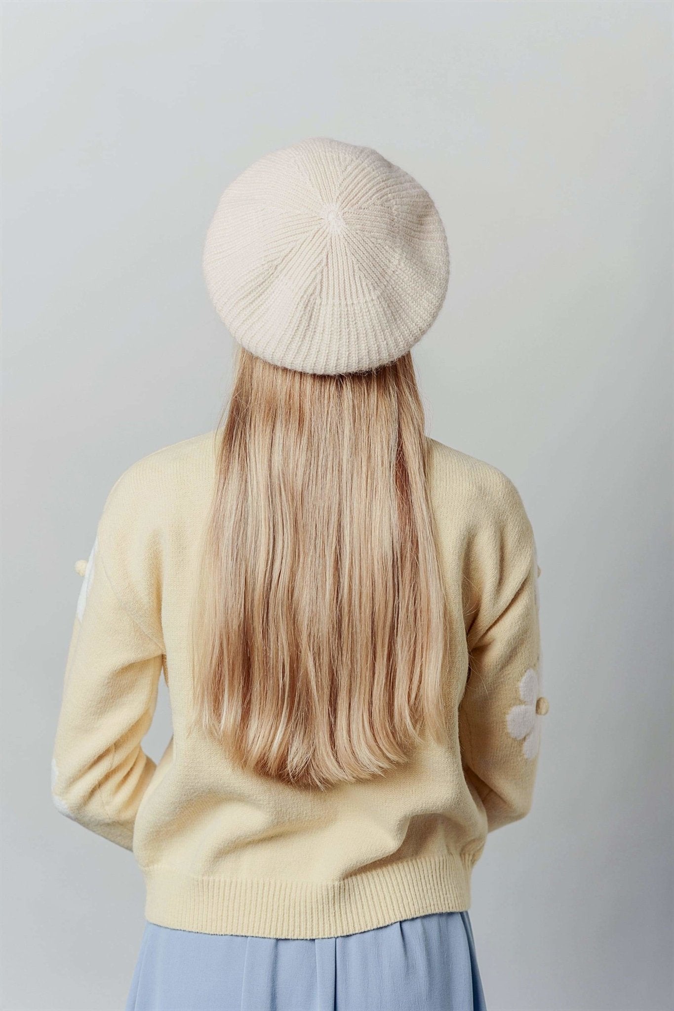 Knitted Beret Hat for Women/ Girl.