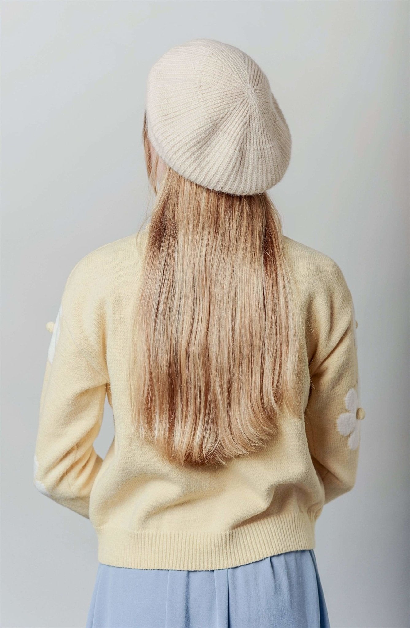 Knitted Beret Hat for Women/ Girl.