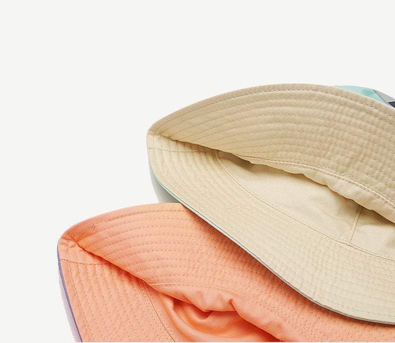 Reversible Cat Print Bucket Hat for Women and Girls.