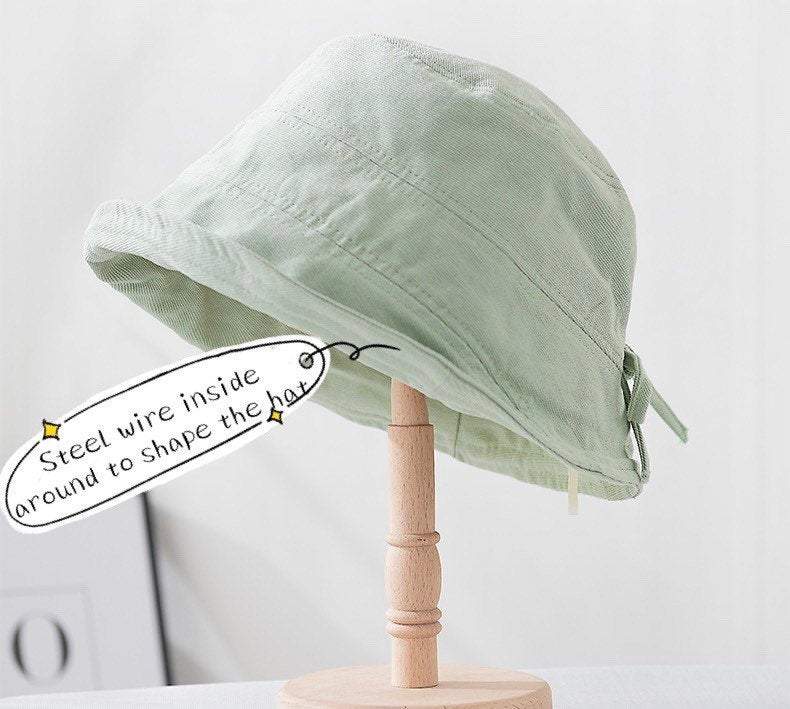 Spring Summer Bucket Sun Hat for Women and Girl.