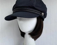 Load image into Gallery viewer, Handmade Slouchy Newsboy Cap