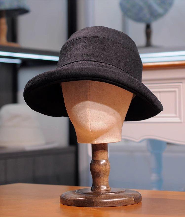 Customized Felt Cloche Bucket Hat - Mspineapplecrafts