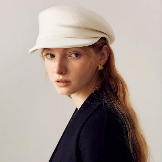 Wool Newsboy Cap Mspineapplecrafts