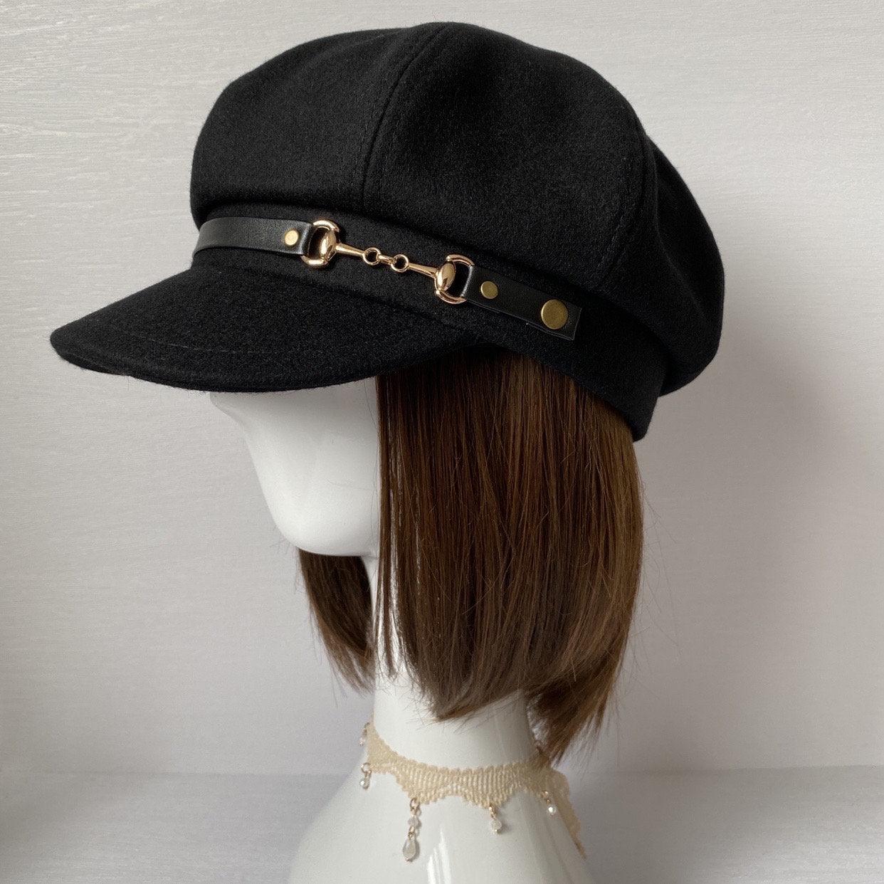 Handmade Newsboy Cap Hat, Vintage Style - Mspineapplecrafts