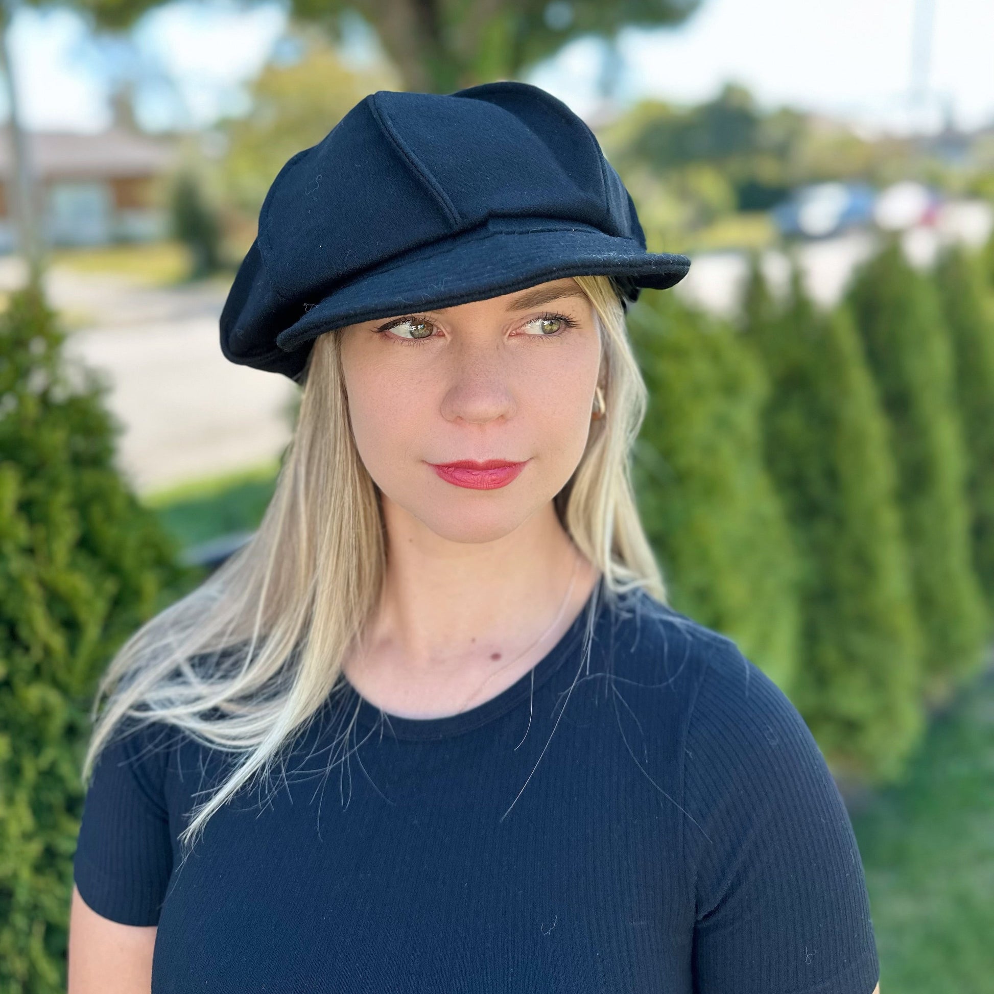 Customized Oversize Wool Applejack Newsboy Cap Mspineapplecrafts